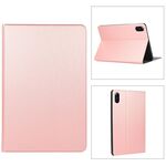 Per l'onore Tablet V7 Pro tensione texture texture texture TPU Cassa di protezione flip orizzontale con supporto (oro rosa)
