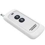 1000-2E Pompa acqua a due bottoni Motore Smart Smart Presa ACCESSO Lampada di controllo Apprendimento Telecomando wireless, Frequenza: 433m 1527 (Bianco)