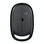 AK-K2000812 a 4 pulsanti di copia Stile Elettrico Barriera Elettrico Garage Battery Car Key Controller remoto, Frequenza: 433MHz (Nero)