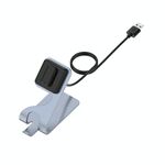 Per Fitbit Carpy 5 Portabatterie in metallo magnetico portatile (grigio)