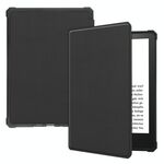 Per Amazon Kindle PaperWhite 2021 TENUTO TENUTO TENSIONE TENSIONE TPU TPU Flip Horizontal Flip Tablet Caso in pelle con funzione Sleep / Wake-up (nero)