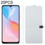 Per vivo Y21 25 PCS Pellicola intera schermata a prova di esplosione Pellicola idrogel