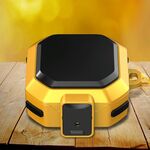 Per Samsung Galaxy Buds Live / Boccioli 2 / Boccioli Pro Thunder BattleGear Anti-Fall Auricolari protettivi Custodia protettiva con interruttore (nero giallo)