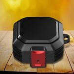 Per Samsung Galaxy Buds Live / Boccioli 2 / Boccioli Pro Thunder BattleGear Anti-Fall Auricolari protettivi con interruttore (nero rosso 2)