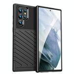 Per Samaung Galaxy S22 Ultra 5G Thunderbolt TPU TPU TPU Soft Phone (Nero)