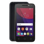 Cassa del telefono TPU per Alcatel PIXI 4 4.0 (nero)