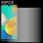 Per Samsung Galaxy M32 50 PCS 0.26mm Film in vetro temperato 9h 2.5D