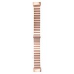 Per la carica Fitbit 5 cinturino in acciaio a cinque talloni cinturino in acciaio (oro rosa)