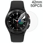 Per Samsung Galaxy Watch4 Classic 42mm 50 PCS Soft Hydrogel Film Protector dello schermo dell'orologio