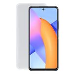 Cassa del telefono TPU per Huawei Honor 10x Lite (bianco smerigliato)