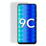 Cassa del telefono TPU per Huawei Honor 9c (Bianco smerigliato)