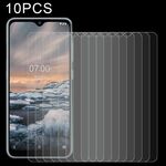 Pellicola di vetro temperato da 10 pezzi 0.26mm 9h 2.5D per Nokia 6.3