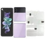Pellicola di idrogel a prova di esplosione a prova di protezione a schermo intero per Samsung Galaxy Z Flip3 5G (schermo interno + esterno)