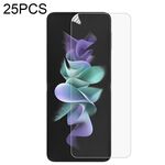 25 pz Pellicola di idrogel a prova di esplosione a schermo intero PCS per Samsung Galaxy Z Flip3 5G (schermo interno)