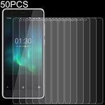 Film di vetro temperato da 50 pezzi 0.26mm 9h 2.5D per Nokia 3.1 c