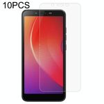 Pellicola in vetro temperato da 10 pezzi 0.26mm 9h 2.5D per infinix intelligente 2