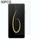 50 PCS 0.26mm 9h 2.5D Film in vetro temperato per Infinix Nota 6
