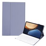 AHV7 Lasciatura della tastiera ultra-sottile della tastiera del bluetooth della tastiera ultra-sottile per il tablet del tablet V7 Pro (viola)