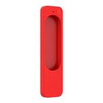 Custodia protettiva in silicone per Apple TV 4K 4th Siri Remote Controller (rosso)
