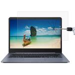 Pellicola protettiva in vetro temperato a schermo per laptop per ASUS E406MA 14 pollici