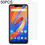 50 pezzi 0.26mm Film in vetro temperato 9h 2.5D per Tecno Spark 3 Pro