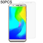 Pellicola in vetro temperato da 50 pezzi 0.26mm 9h 2.5D per Tecno Spark cm