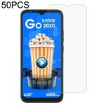 50 pz 0.26mm 9h 2,5D film in vetro temperato per Tecno Spark Go 2020