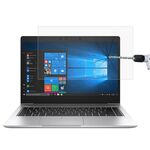 Pellicola protettiva in vetro temperato a schermo per laptop HD per HP EliteBook 745 G6 14 pollici