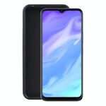 Cassa del telefono TPU per infinix itel S16 (opaco nero)