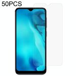 Film di vetro temperato da 50 pezzi 0.26mm 9h 2.5D per Doogee x93
