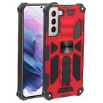 Per Samsung Galaxy S22 + 5G TPU antiurto TPU + PC Custodia protettiva magnetica con supporto (rosso)