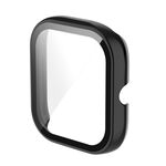 Per AmazFit GTS 2 Mini PC + custodia protettiva in vetro temperato (nero)