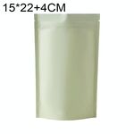 100 PCS / Set SNAW SNAW SNAW SNAW SNAW PACK, Dimensioni: 15x22 + 4 cm (giallo beige)