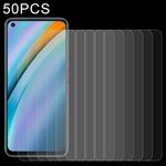 50 pezzi 0,26 mm 9H 2,5D Film di vetro temperato per Oppo K10 / K10 5G China / A96 4G