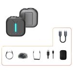 Microfono wireless a cancellazione del rumore professionale all'aperto Type-C