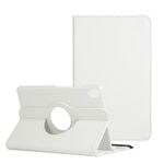 Per Lenovo Legion Y700 Litchi Texture 360 gradi rotazione in pelle con tablet custodia con supporto (bianco)