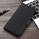 Per Alcatel 1C / 1C Dual 5009A fibbia laterale a tensione ultra-sottile PU + TPU custodia in pelle (nera)