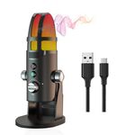 Microfono condensatore M9 RGB Scheda audio integrata, Stile: Versione del computer