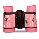 Guardia dei regali del telescopio del telescopio del telescopio binocolo 4x30 per bambini (rosa della stagione della pioggia)