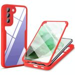 Per Samsung Galaxy S22 + 5G acrilico + TPU 360 gradi Custodia completa Cassa del telefono antiurto (rosso)