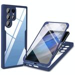 Per Samsung Galaxy S22 Ultra 5G acrilico + TPU 360 gradi Custodia integrale Cassa del telefono antiurto (blu)