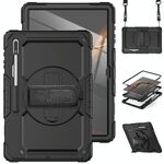 Per Samsung Galaxy Tab S8 Ultra 14.6 pollici SM-X900 Silicone + Case Tablet PC (nero)