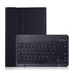 Custodia in pelle Bluetooth a Lambs in pelle OP11 Struttura per tastiera ultra-sottile per OPPO Pad 11 pollici (nero)
