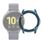 Per Samsung Galaxy Watch Active2 44 mm Caso di orologio Diamante a doppia riga (blu scuro)