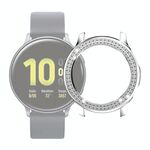 Per Samsung Galaxy Watch Active2 44mm PC Diamond Watch Case (Argento)