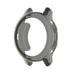 Per Garmin Venu 2 Plus Caso di orologio elettroplatante in TPU Half-pack (nero trasparente)