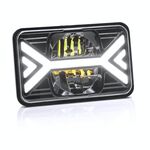 Camion quadrato da 5 pollici Fari a due colori 9-30 V 36W / 22W 4000LM 6000K / 3000K