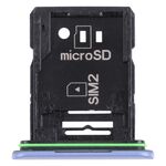 Vassoio della scheda SIM originale + vassoio della scheda SIM / vassoio della scheda micro SD per Sony Xperia 10 III (blu)