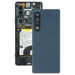 Cover posteriore batteria originale con obiettivo fotocamera per Sony Xperia 1 III (grigio)
