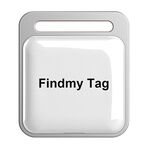 Trofmy Tag Square Smart Bluetooth Bluetooth Anti-Lost Alarm Tracker (Bianco)